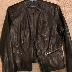 Bernardo Brown leather jacket